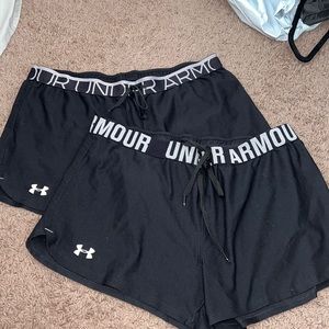 Bundle of 2 UA Black Shorts